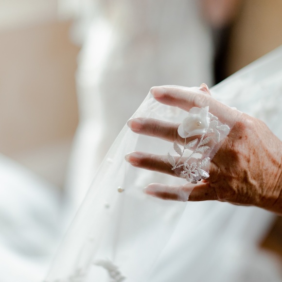 Luxury, designer wedding gown for sale! - Picture 9 of 16